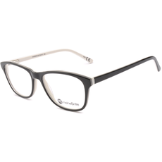 meineBrille 04-69040-02, Schwarz/Creme links