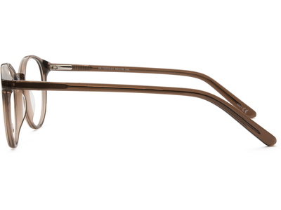 meineBrille 04-12070-01, Braun transparent glänzend Seite - Ansicht 3