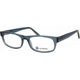 meineBrille Brille Unisex meineBrille 04-40140-02, Blau transparent