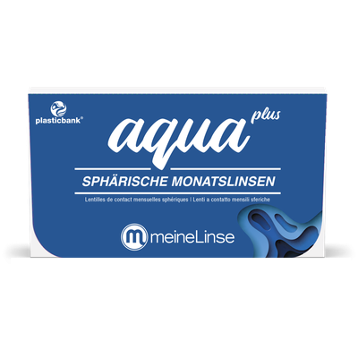 meineLinse aqua plus sphärische Monatslinsen 3er - Ansicht 3