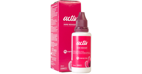 meineLinse activ hard Reiniger Einzelflasche - Ansicht 2
