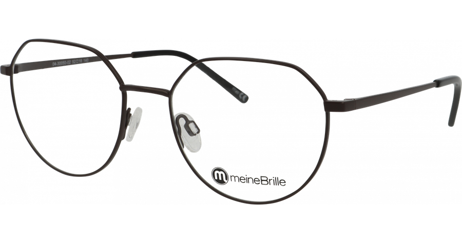 meineBrille Brille Unisex meineBrille 04-30050-02, Braun Ansicht 1