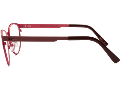 FRAIMS Brille Damen FRAIMS 03-15050-02 Carole, Brombeer/Pink matt Ansicht 3