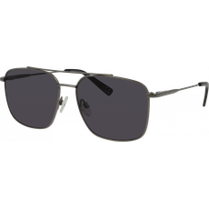 meineBrille Sonnenbrille Herren meineBrille 14-46110-02, Grau glänzend