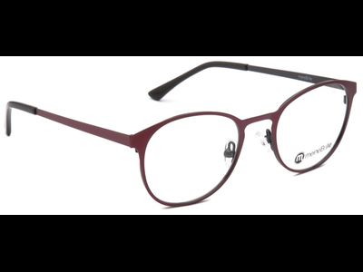 meineBrille 04-79000-01, Rot/Schwarz Matt rechts
