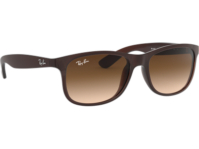 Ray-Ban RB4202 Andy Matt Braun / Verlauf Braun 607313 55 - Ansicht 5