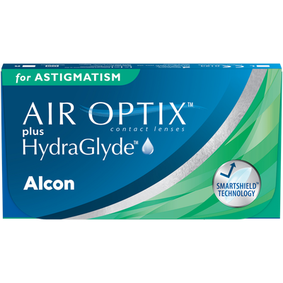 Monatslinsen Torisch  Air Optix plus HydraGlyde for Astigmatism 3er Ansicht 2