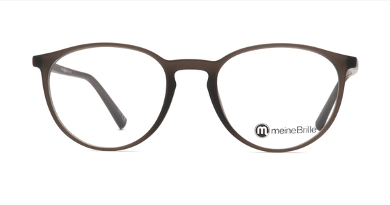 meineBrille 04-79010-02, Erdbraun Matt front - Ansicht 3