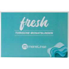 meineLinse fresh torische Monatslinsen 3er