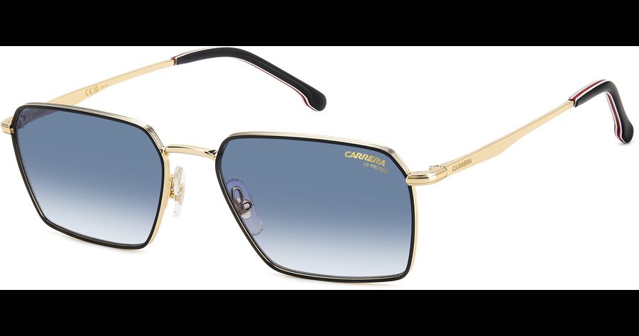 Carrera Sonnenbrille Herren Carrera CARRERA 356/S 56 GOLD BLACK Ansicht 1