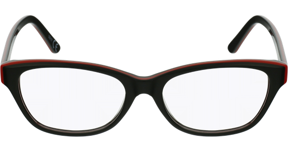 meineBrille 04-69030-02, Schwarz/Rot - Ansicht 3