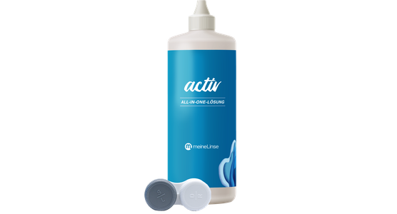 meineLinse activ All-in-One-Lösung Einzelflasche - Ansicht 3
