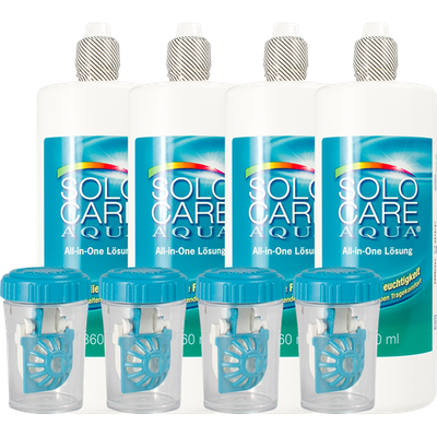 All in One Lösung Solocare Aqua Vorratspack Ansicht 2