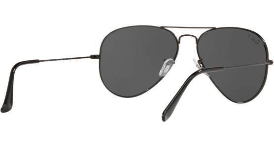 Ray-Ban Aviator Total Black RB3025 002/48 58 - Ansicht 8